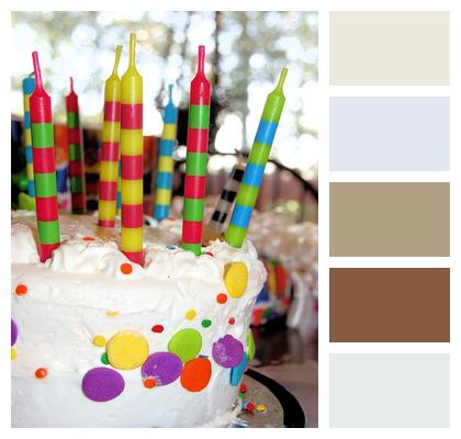 Vanilla Cake Happy Birthday Image